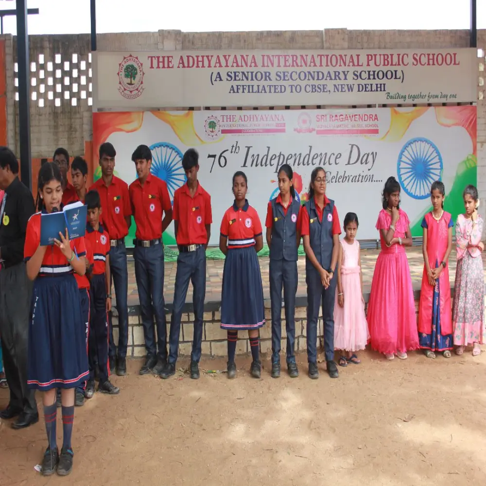 Monday Assembly - The Adhyayana International Public School