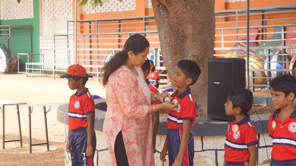 Monday assembly - The Adhyayana International Public School