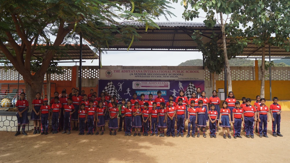 Monday assembly - The Adhyayana International Public School