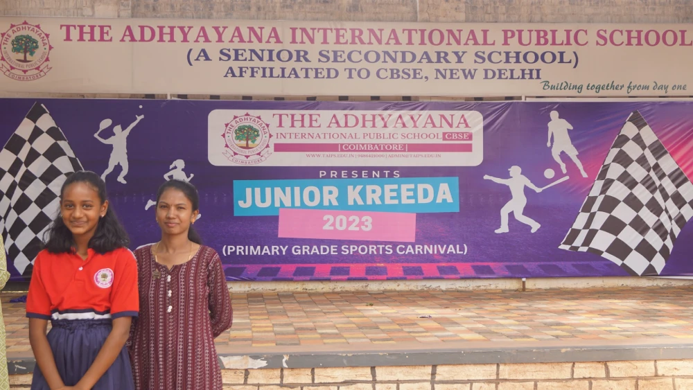 Monday assembly - The Adhyayana International Public School