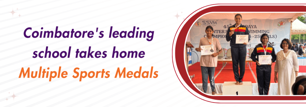 You are currently viewing Coimbatore’s Leading School Takes Home Multiple Sports Medals