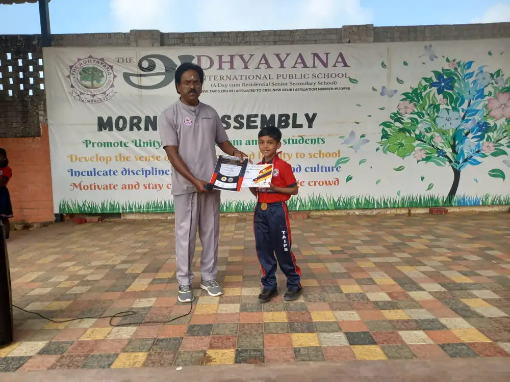 Monday assembly 06-01-2025 - The Adhyayana International Public School