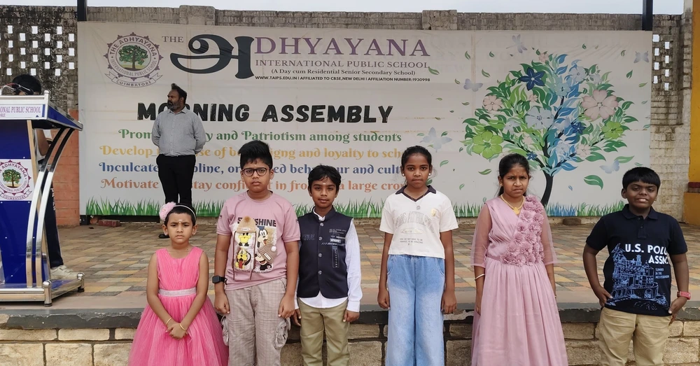 First Assembly of AY 2025-26 First Assembly of AY 2025-26