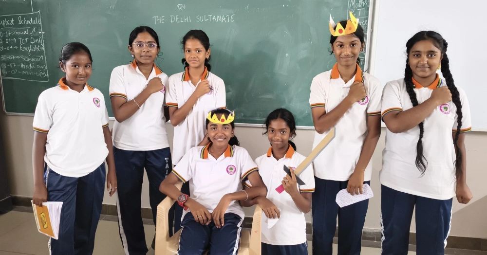 Grade 7 classroom