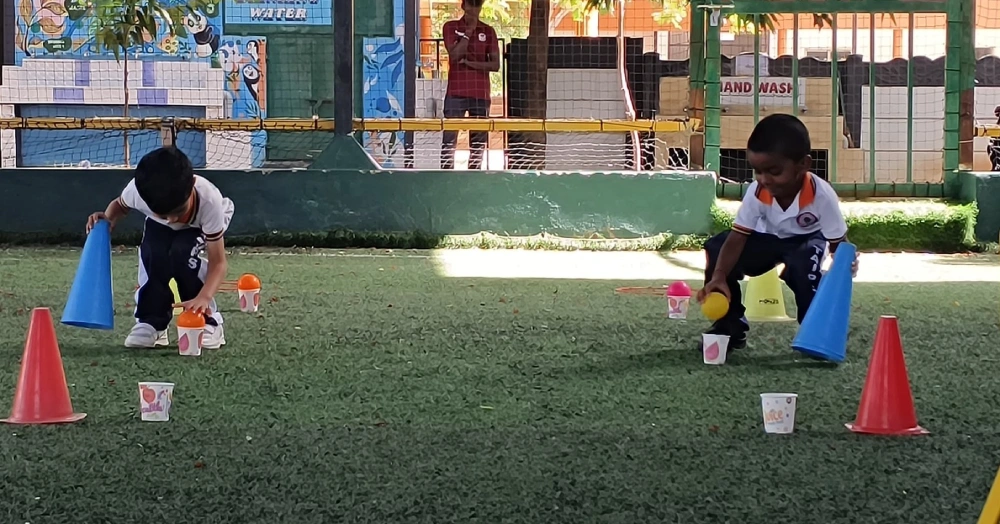 Gross Motor Skill Activity on Turf